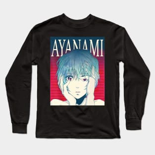 Retro Ayanami Long Sleeve T-Shirt